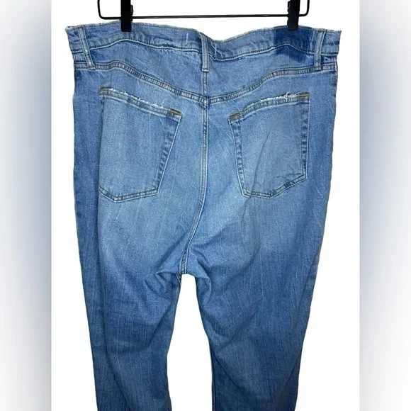 Abercrombie & Fitch The Ankle Straight Ultra High Rise Jeans 34/18 - Picture 5 of 7